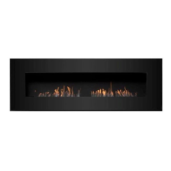 Icon Fires Nero 1750 Wall Fire - Black