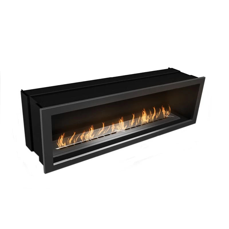 Icon Slimline Firebox SFB1350 brušeno jeklo