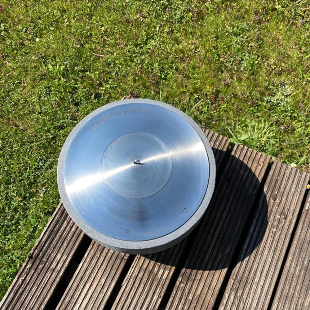 Icon Fires Round Bioethanol Burner