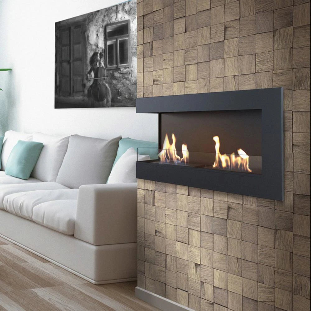 Corner Bio Fireplace 120 cm (Left)