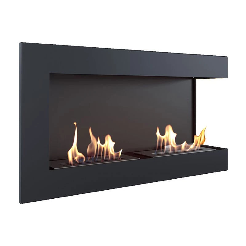 Kotna bio kamin 90 cm (desno)