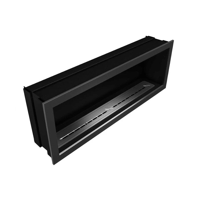 Icon Slimline Firebox SFB1650 Brušeno jeklo