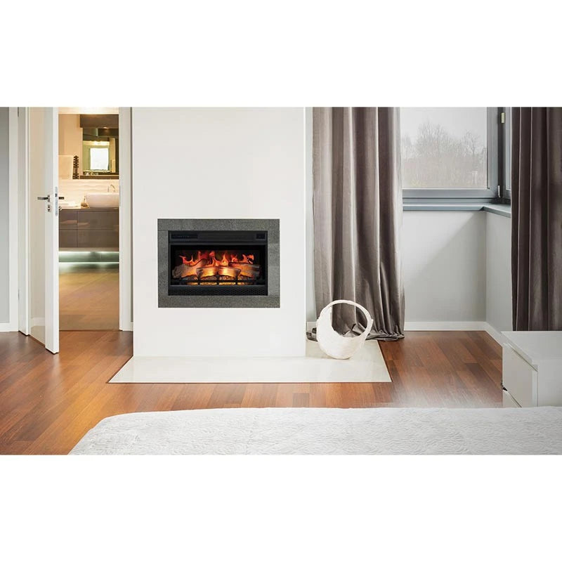 LED 3D vgradni električni kamin - 87 cm