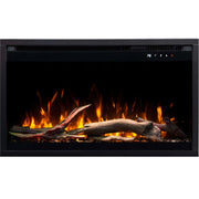 Aflamo 3D vgradni električni kamin 35" (90 cm)