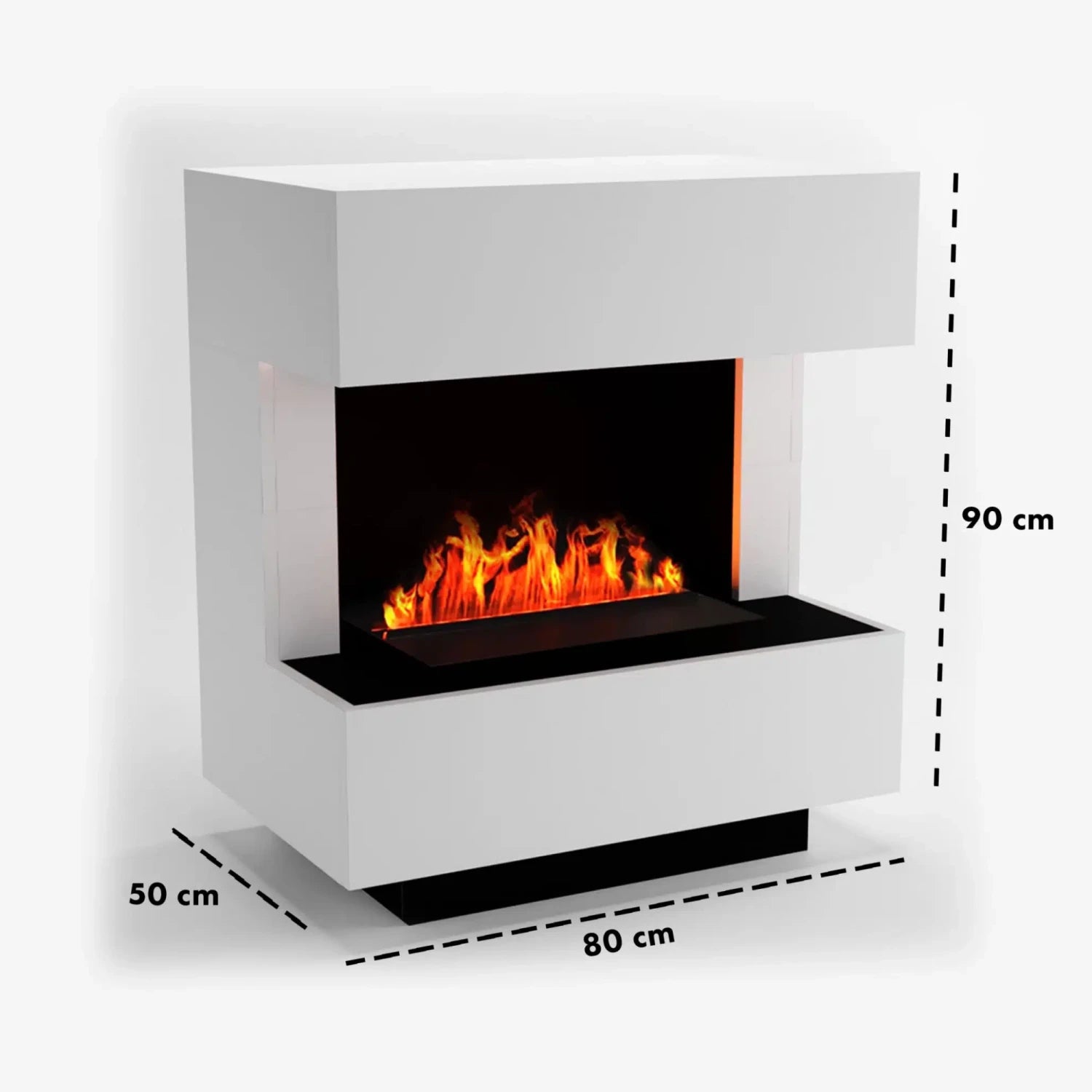 Kleist bela – vodna para kamin – bela