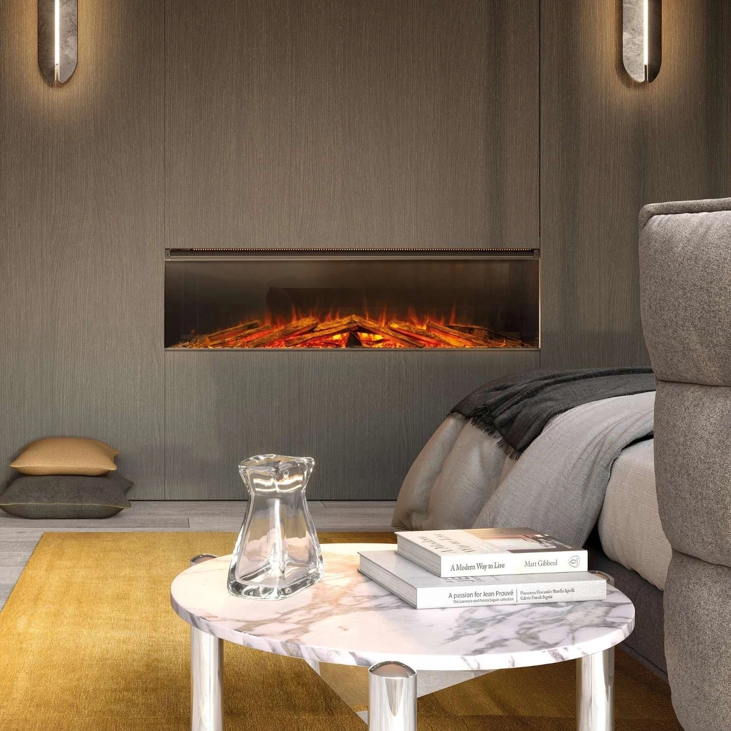 Lumen 1600 vgradni električni kamin