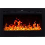 Majestic 92 cm - stenski električni kamin