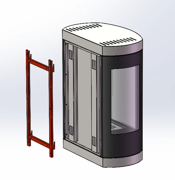Oregon - Wall-mounted Bioethanol Stove