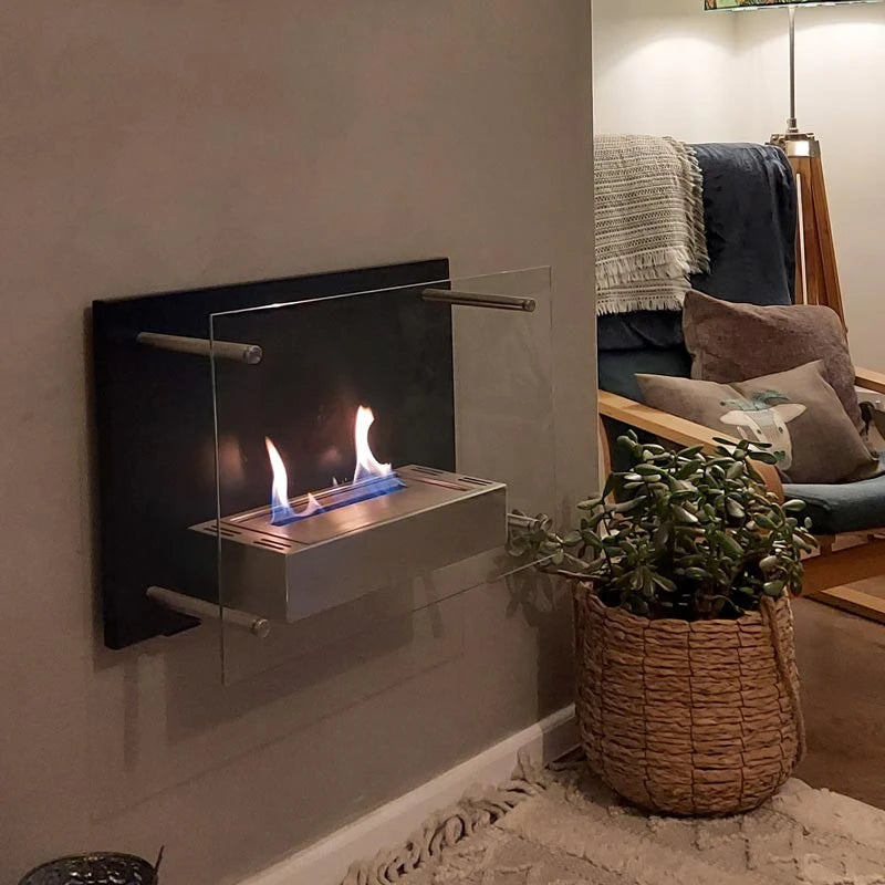 Nevada - Wall Mounted Bioethanol Fireplace