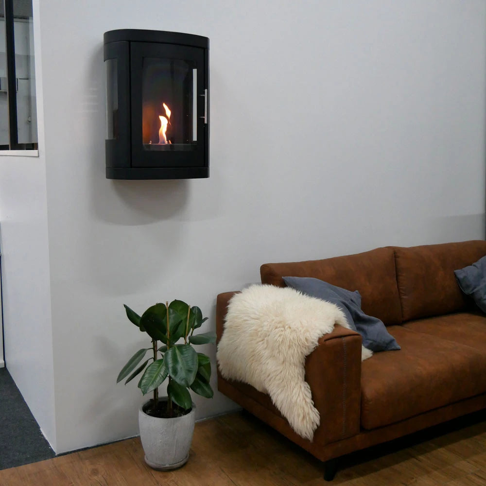 Oregon vertical bioethanol fireplace