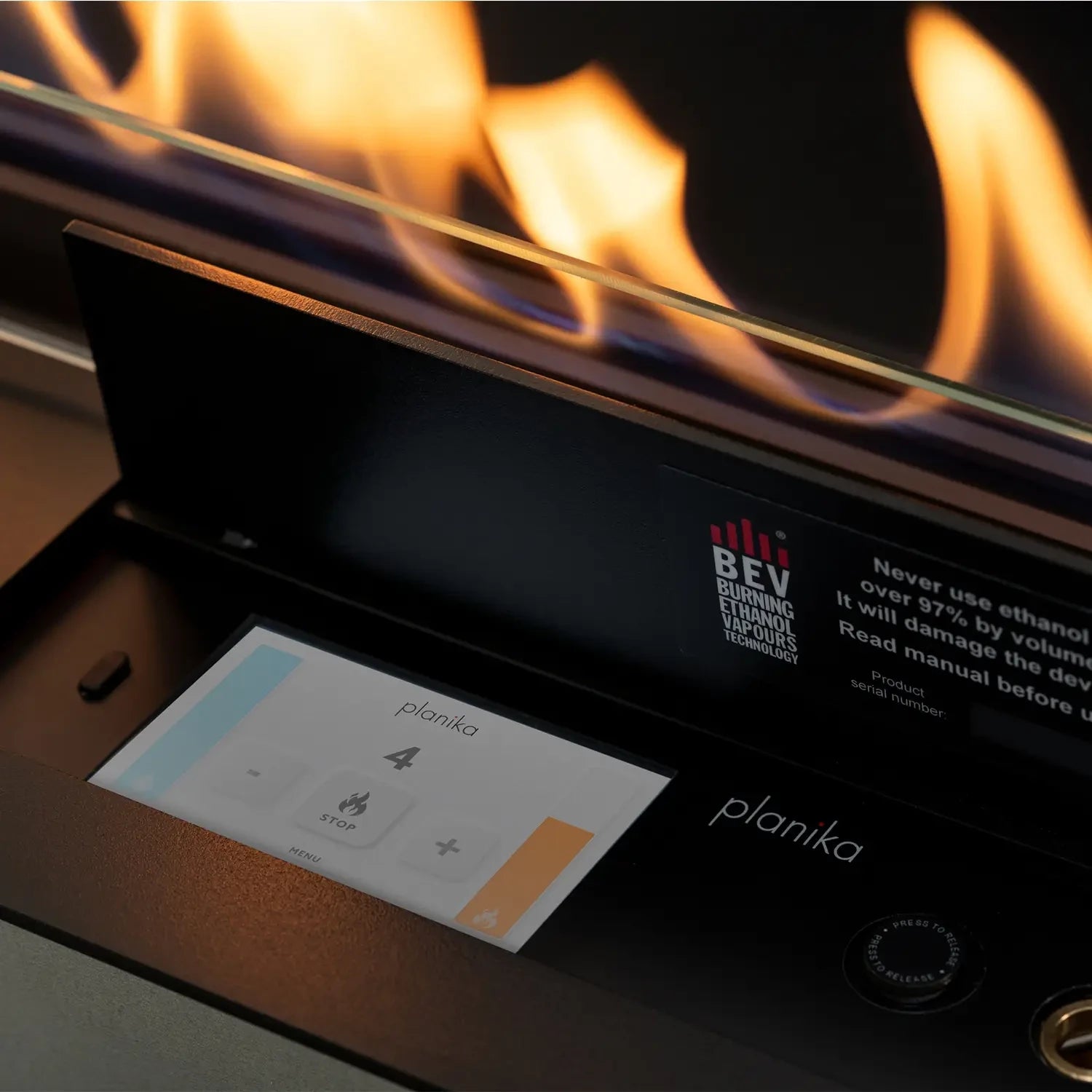FLA4+ 1190 - avtomatski bioetanolni gorilnik