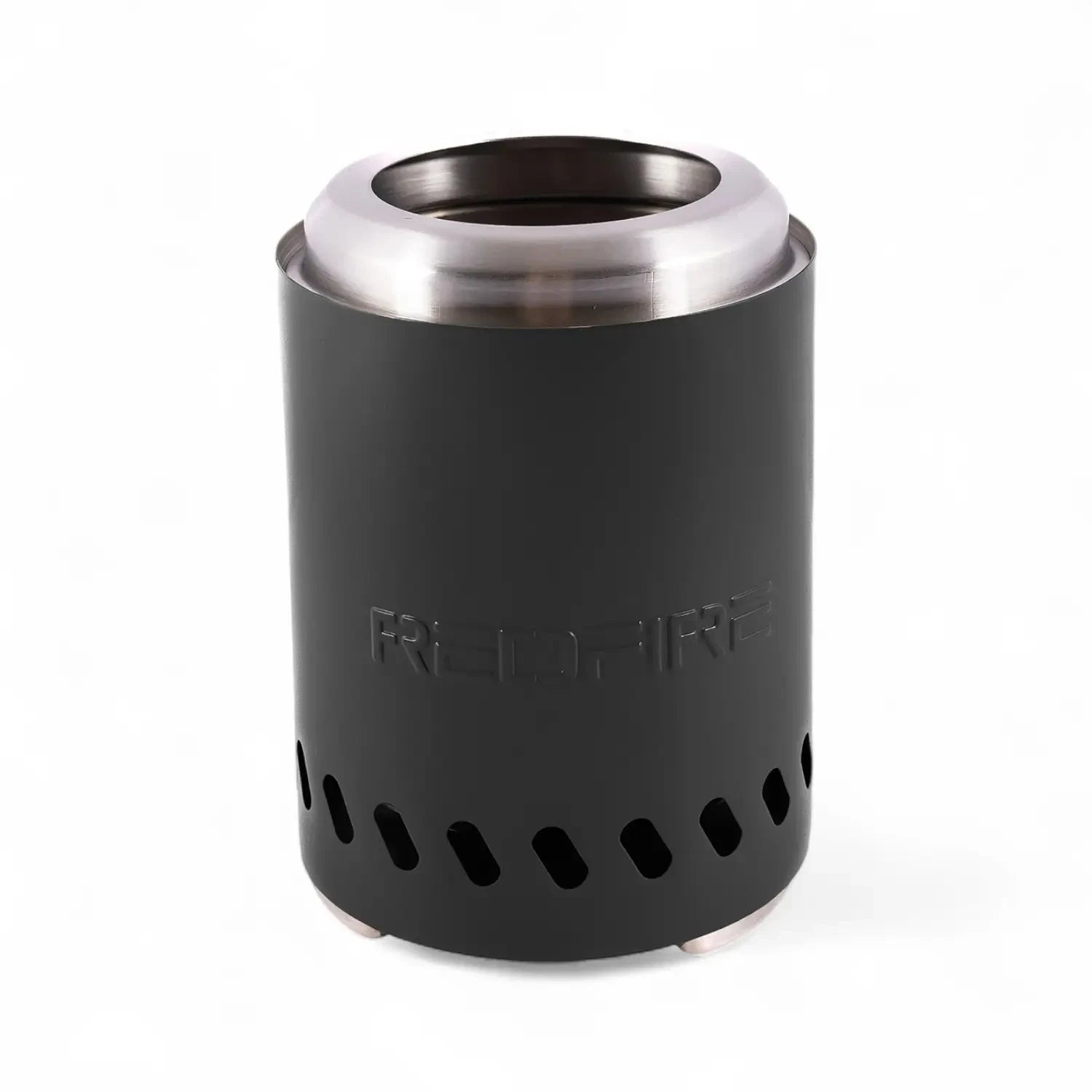 Volcano Pellet Tabletop Fire Pit Small – Black Stainless Steel