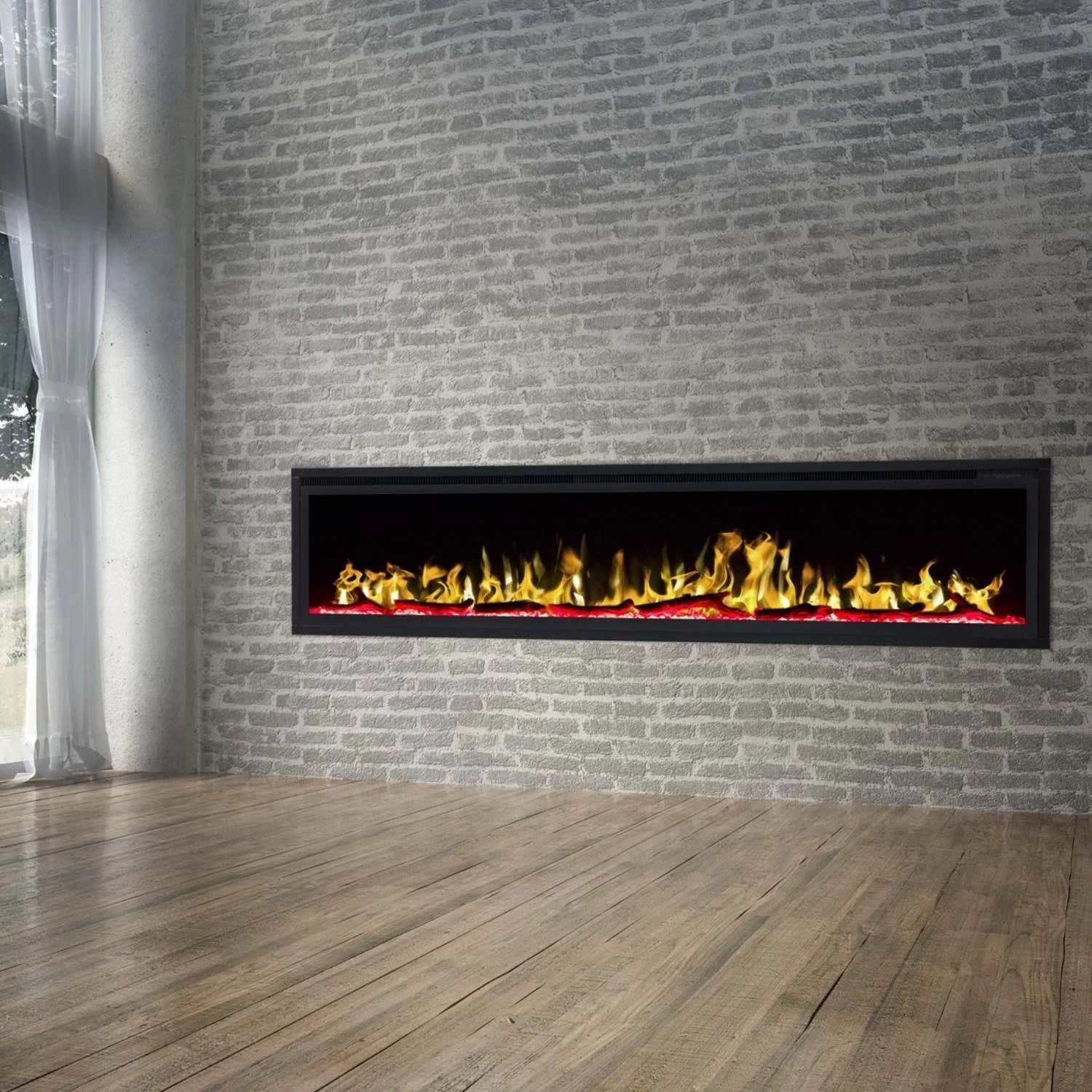 Royal Electric Fireplace 72" - 182 cm Wall-mounted Fireplace
