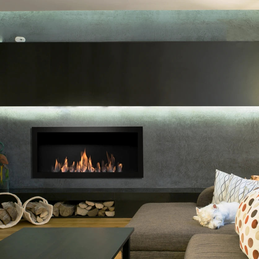 Icon Fires Firebox Sfb1100 - črn