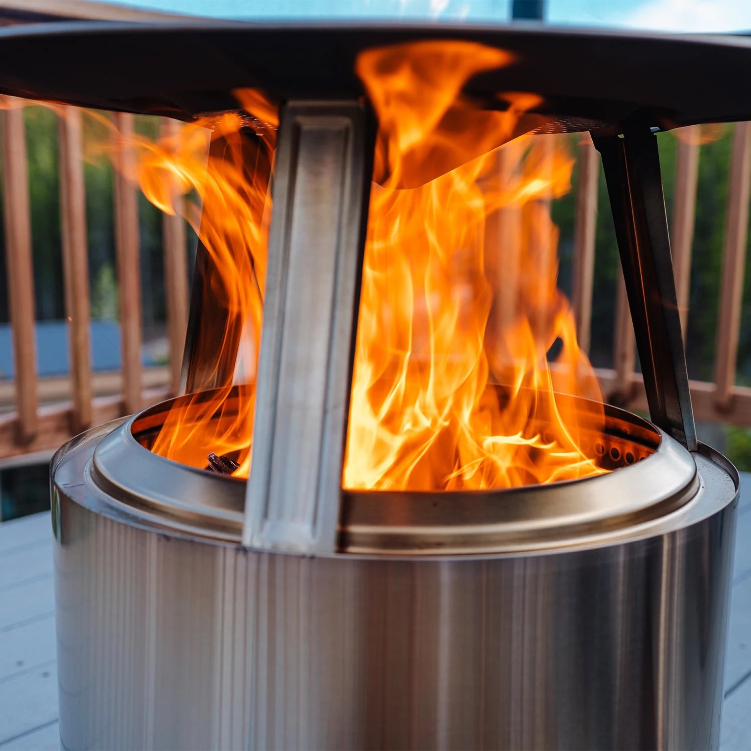 Bonfire Heat Deflector - Stainless Steel