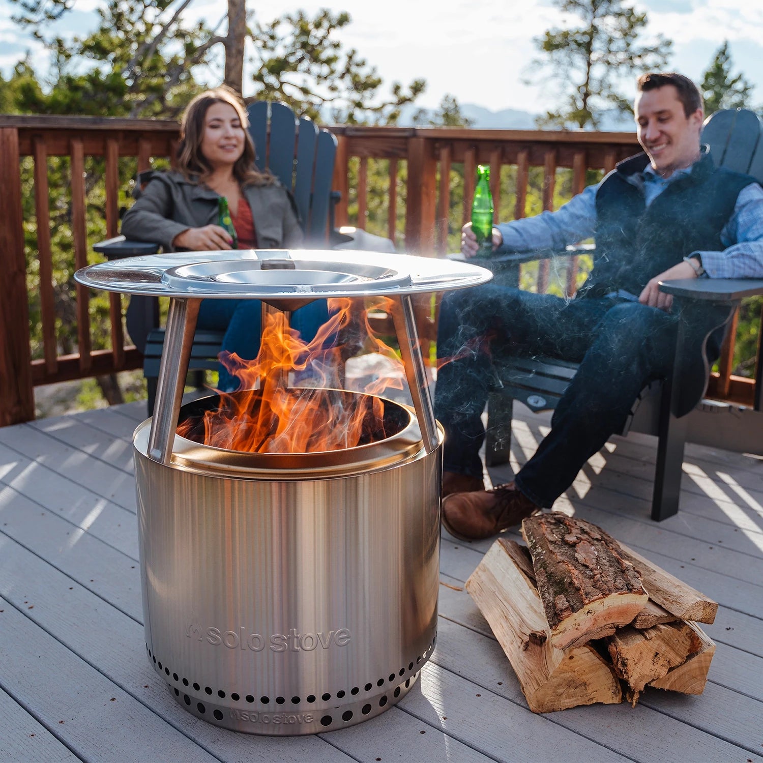 Bonfire Heat Deflector - Stainless Steel