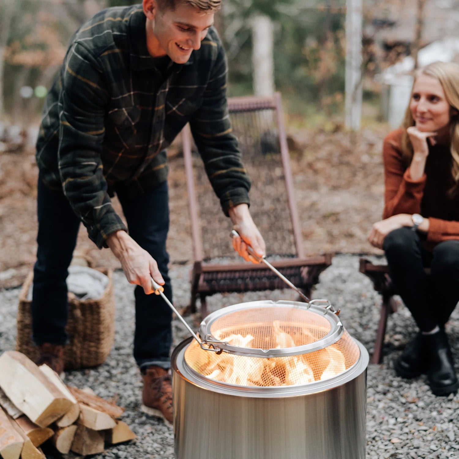 Bonfire Shield - Stainless Steel