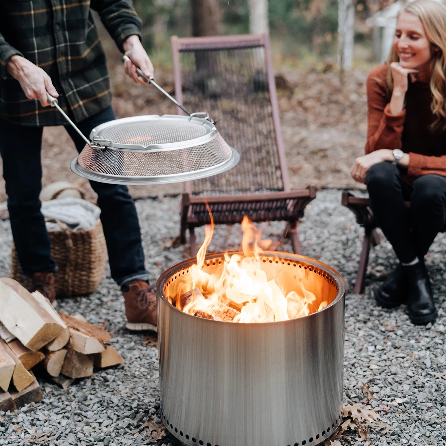 Bonfire Shield - Stainless Steel