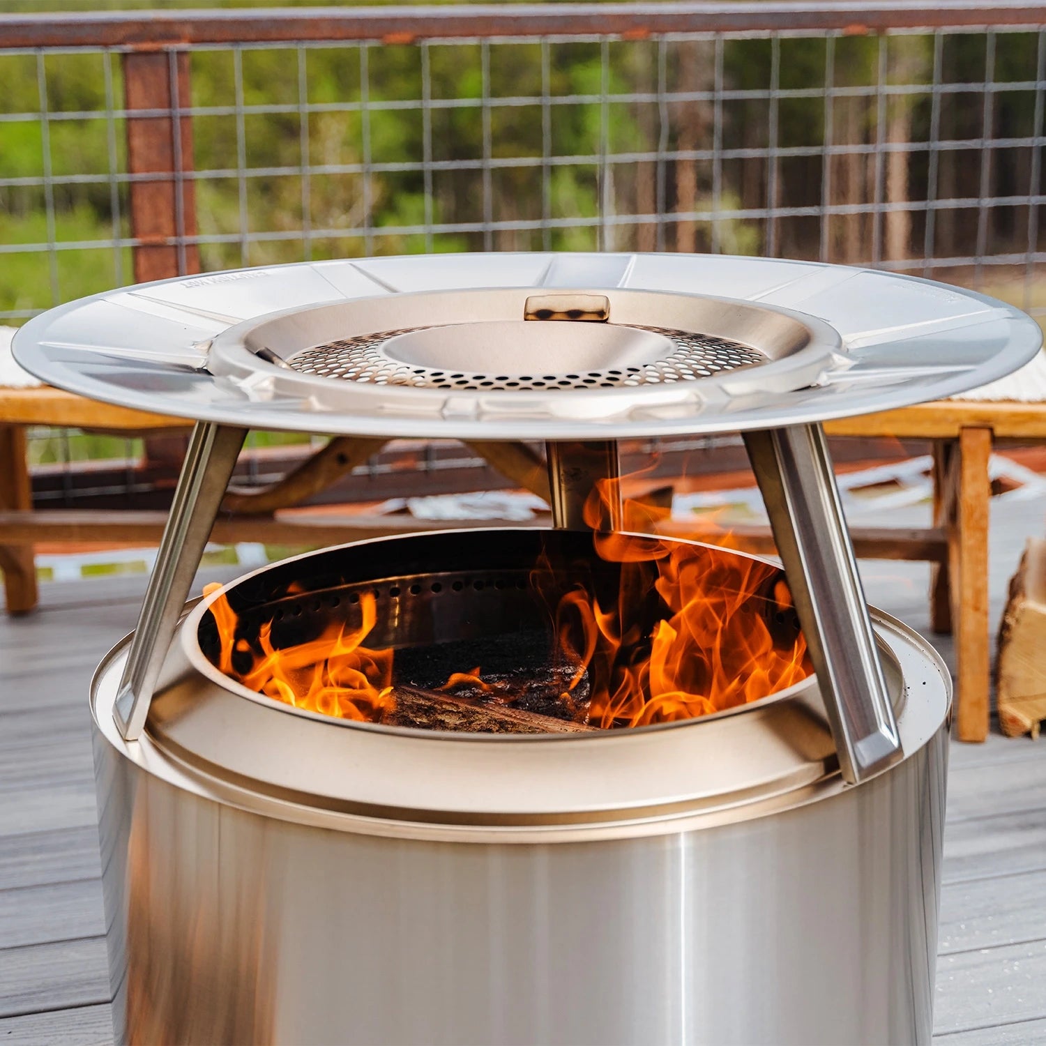 Yukon Heat Reflector - Stainless Steel