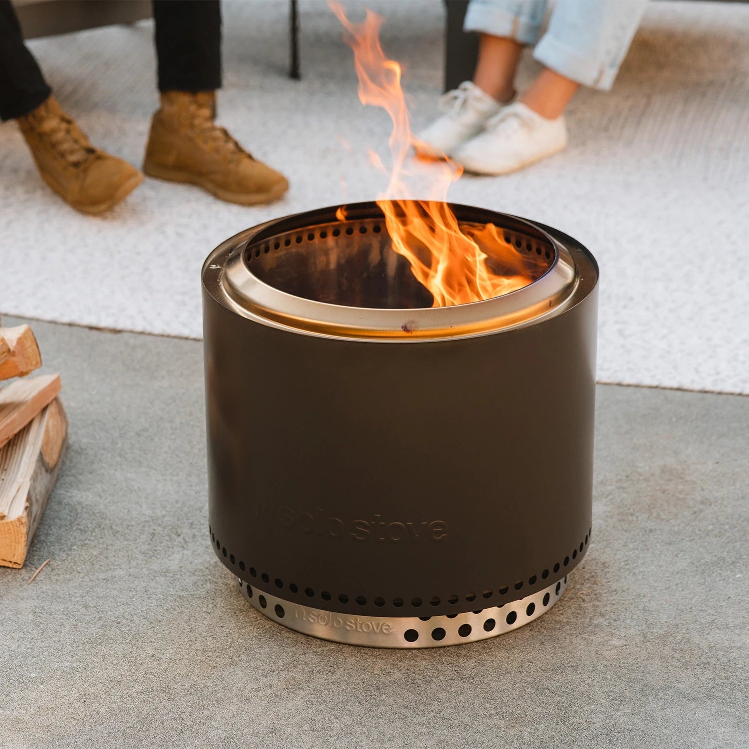 Bonfire + Stand 2.0 Smokeless Firepit - Ash