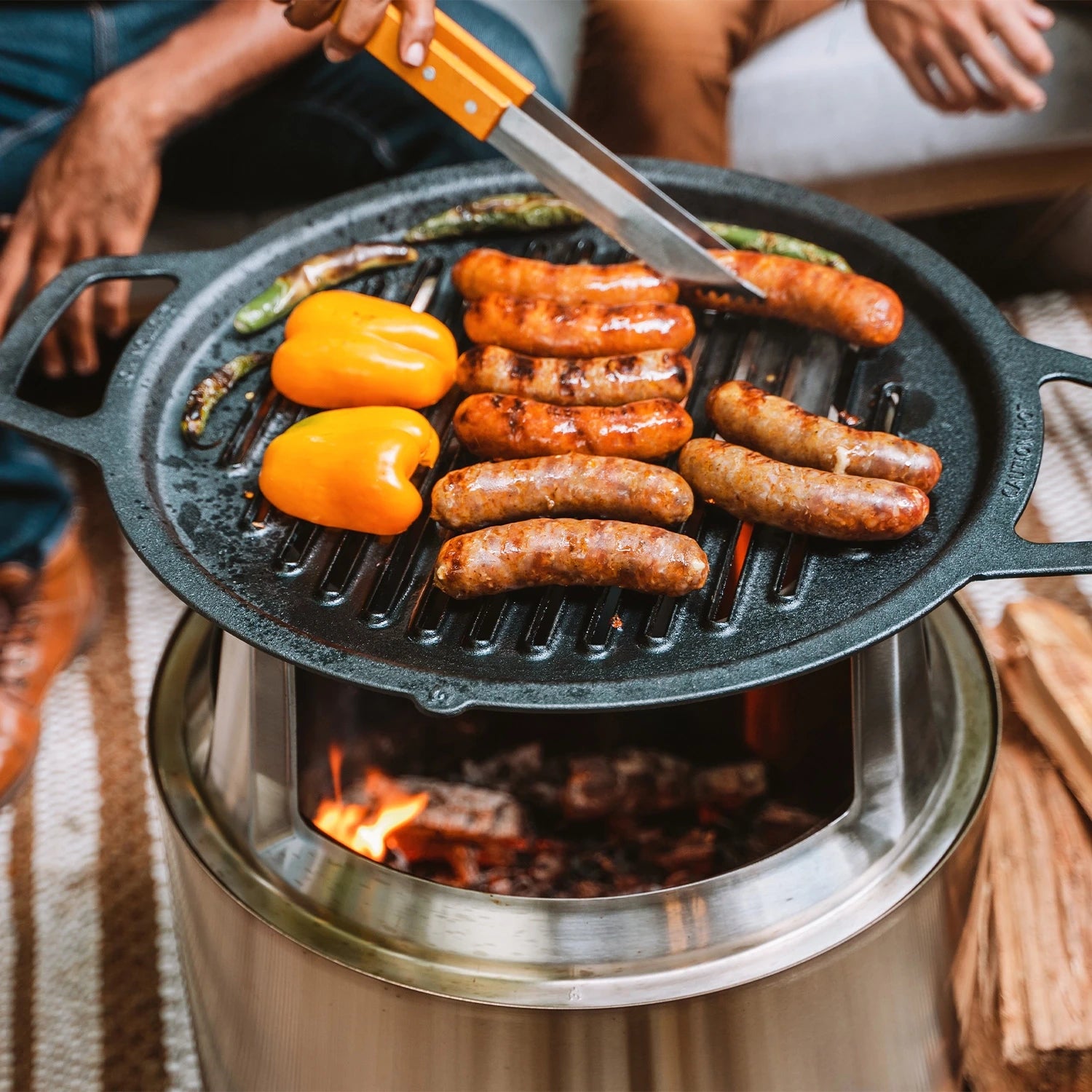 Solo Stove Cast Iron Grill Top - Large