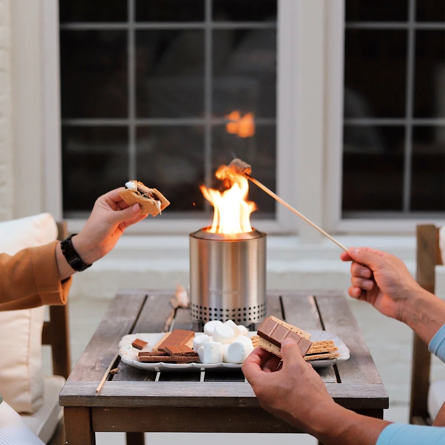 Mesa - Stainless Steel - Tabletop Fire Pit
