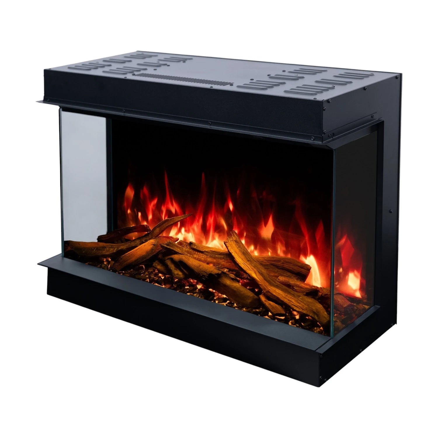 Superb 3D 100 cm vgradni električni kamin