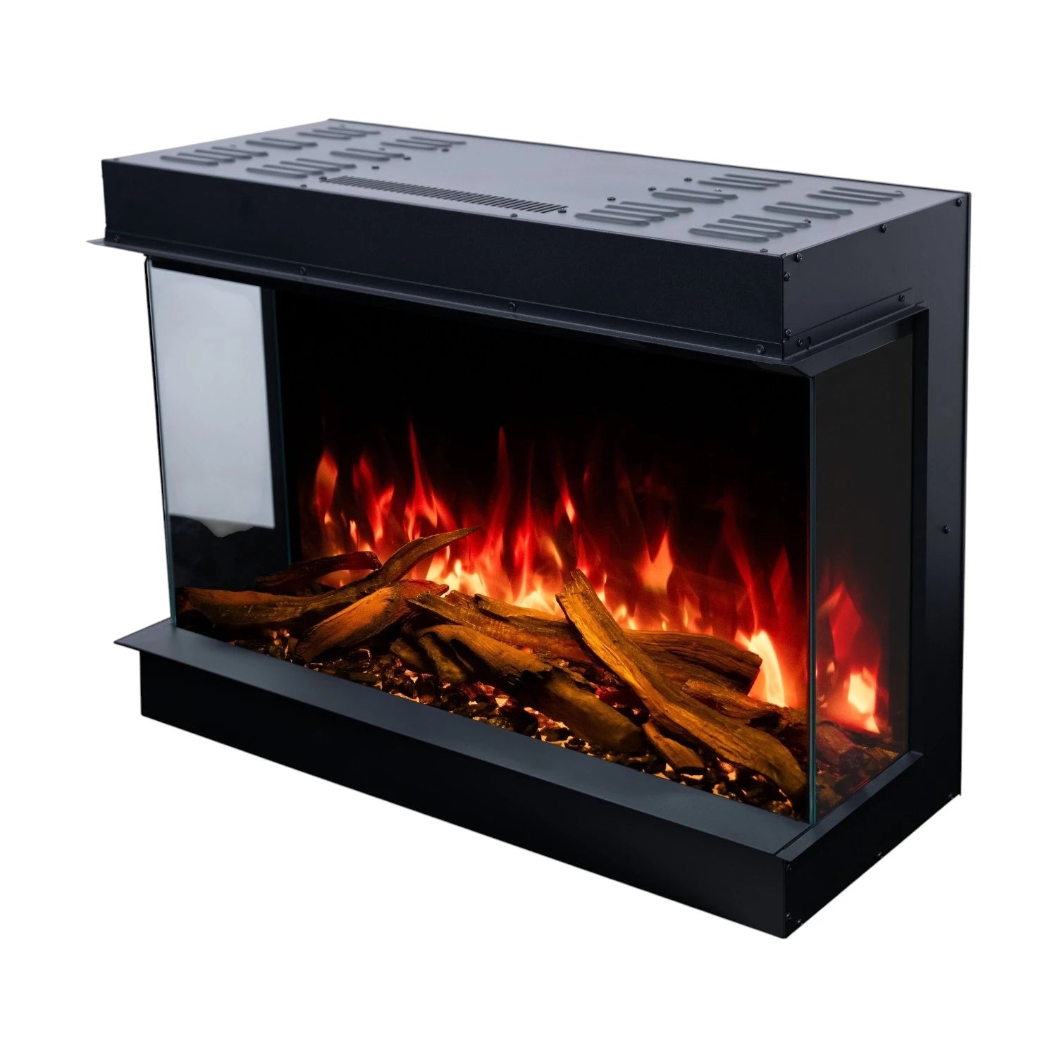 Superb 3D 80 cm vgradni električni kamin