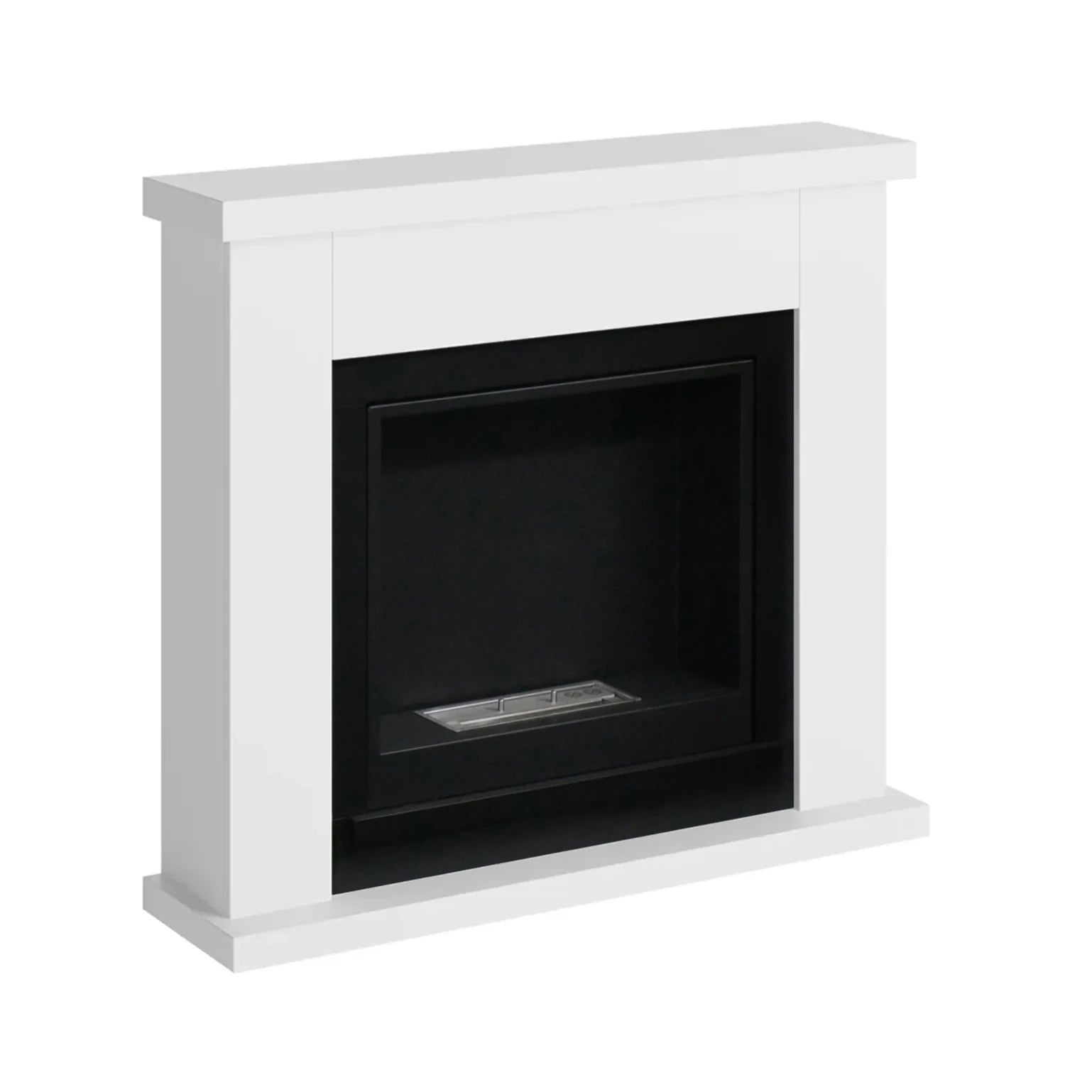 Frode Bioethanol Fireplace - White