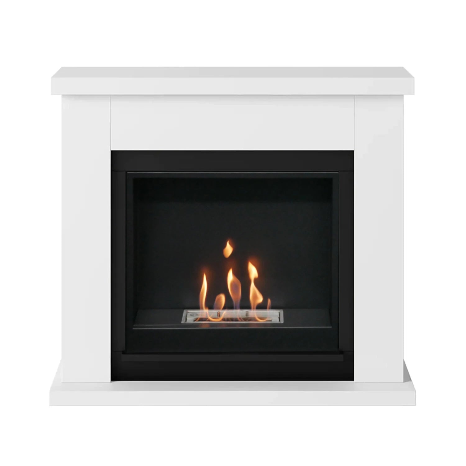 Frode Bioethanol Fireplace - White