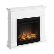 Larsen Electric Fireplace - White