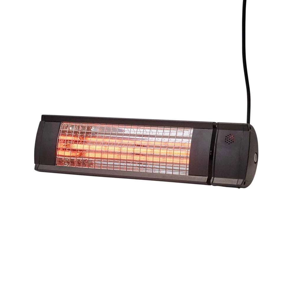 Grelec za teraso Heat1 Eco High-line 1500W v črni barvi