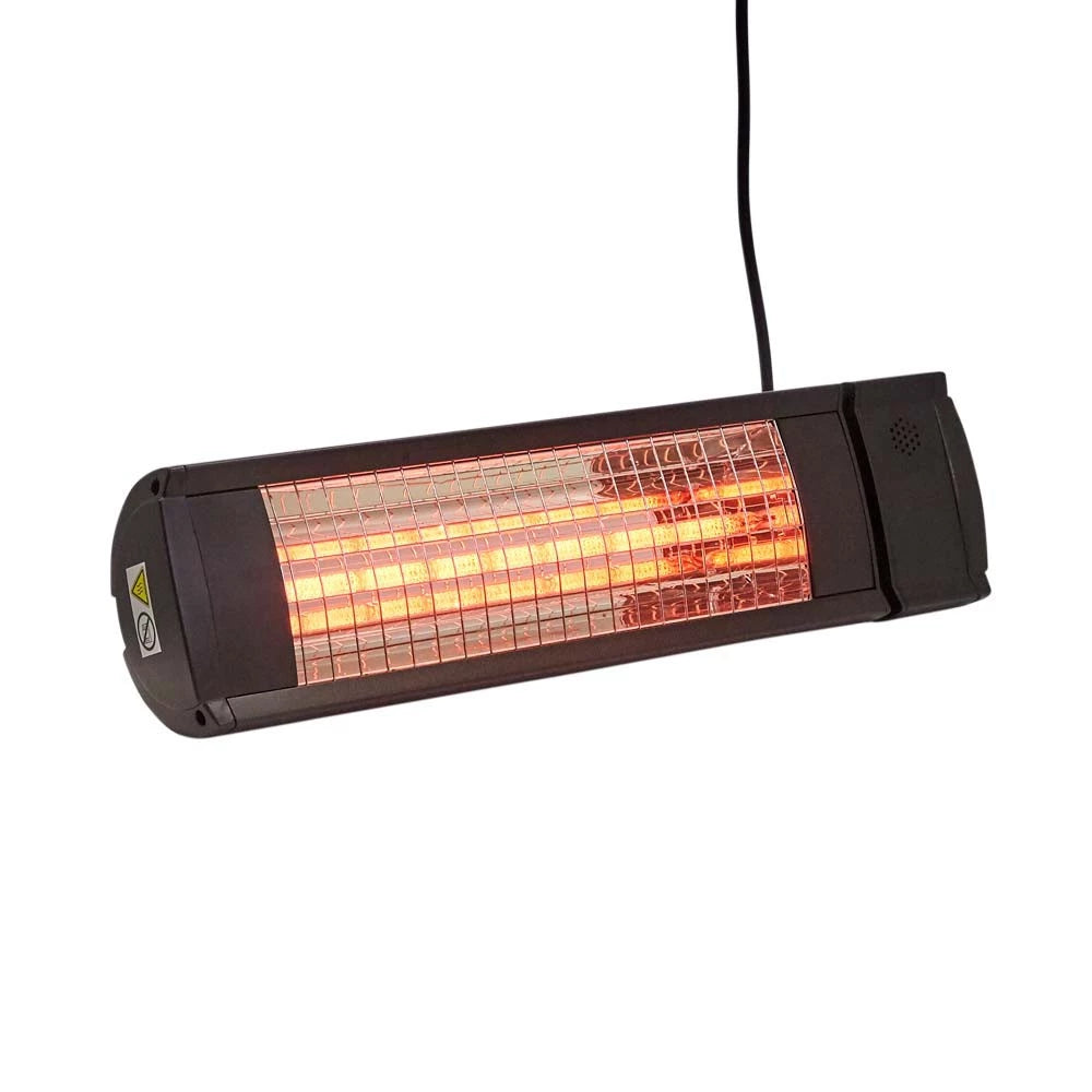 Grelec za teraso Heat1 Eco High-line 1500W v črni barvi