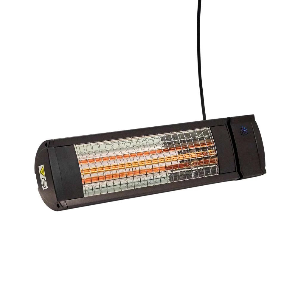 Grelec za teraso Heat1 Eco High-line 1500W v črni barvi