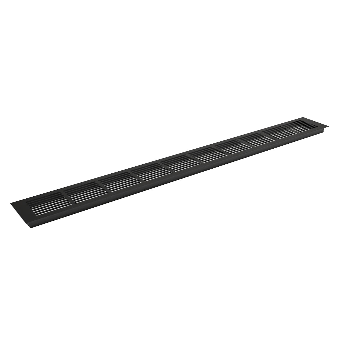 Black Ventilation Grille - 100x11 cm - 420 cm²