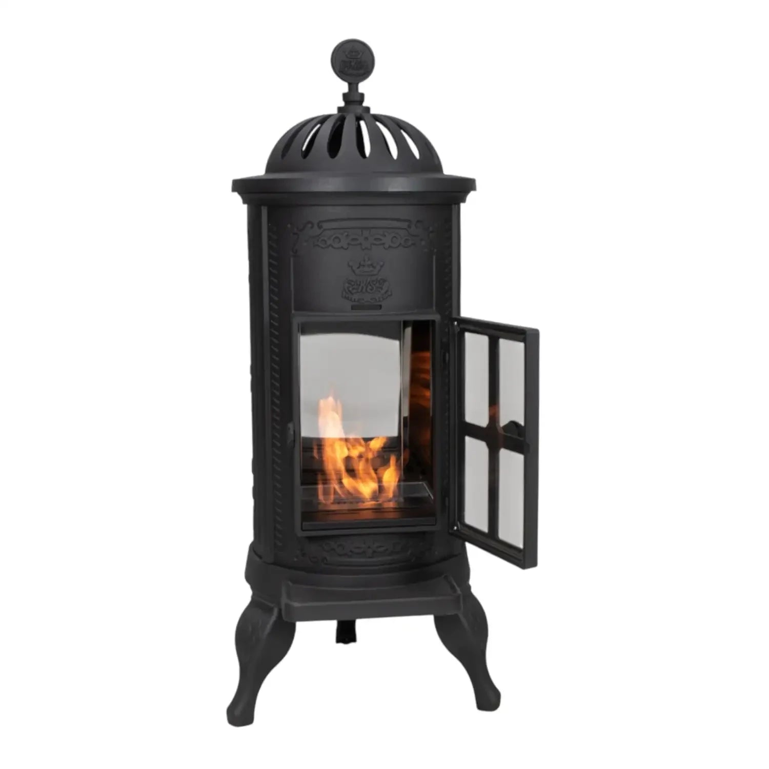 Westbo Carl 120 Bioethanol Fireplace - Cast Iron