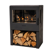Nobel 75 – Freestanding Bioethanol Fireplace in Cast Iron
